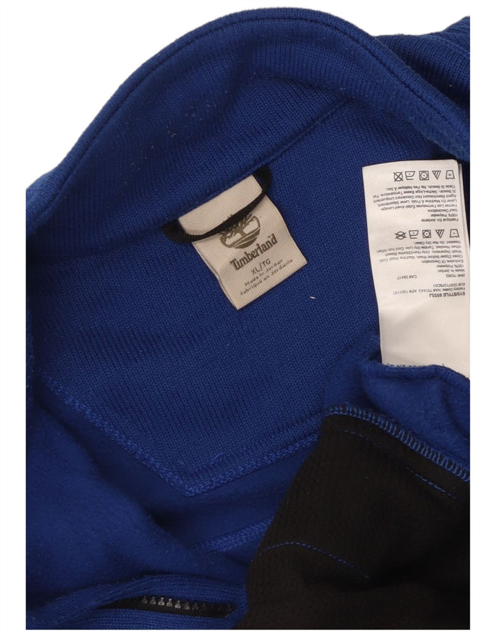Timberland Hombre Chándal Top Chaqueta XL Poliéster Azul