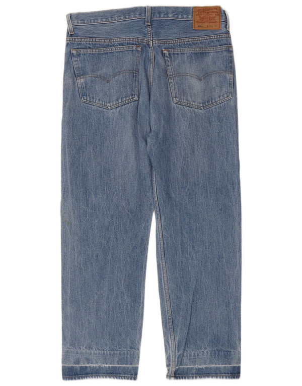 Levi's Hombre 501 Vaqueros Rectos W38 L29 Algodón Azul