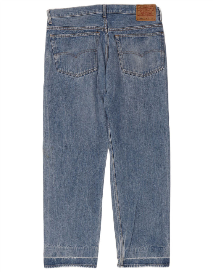 Levi's Hombre 501 Vaqueros Rectos W38 L29 Algodón Azul