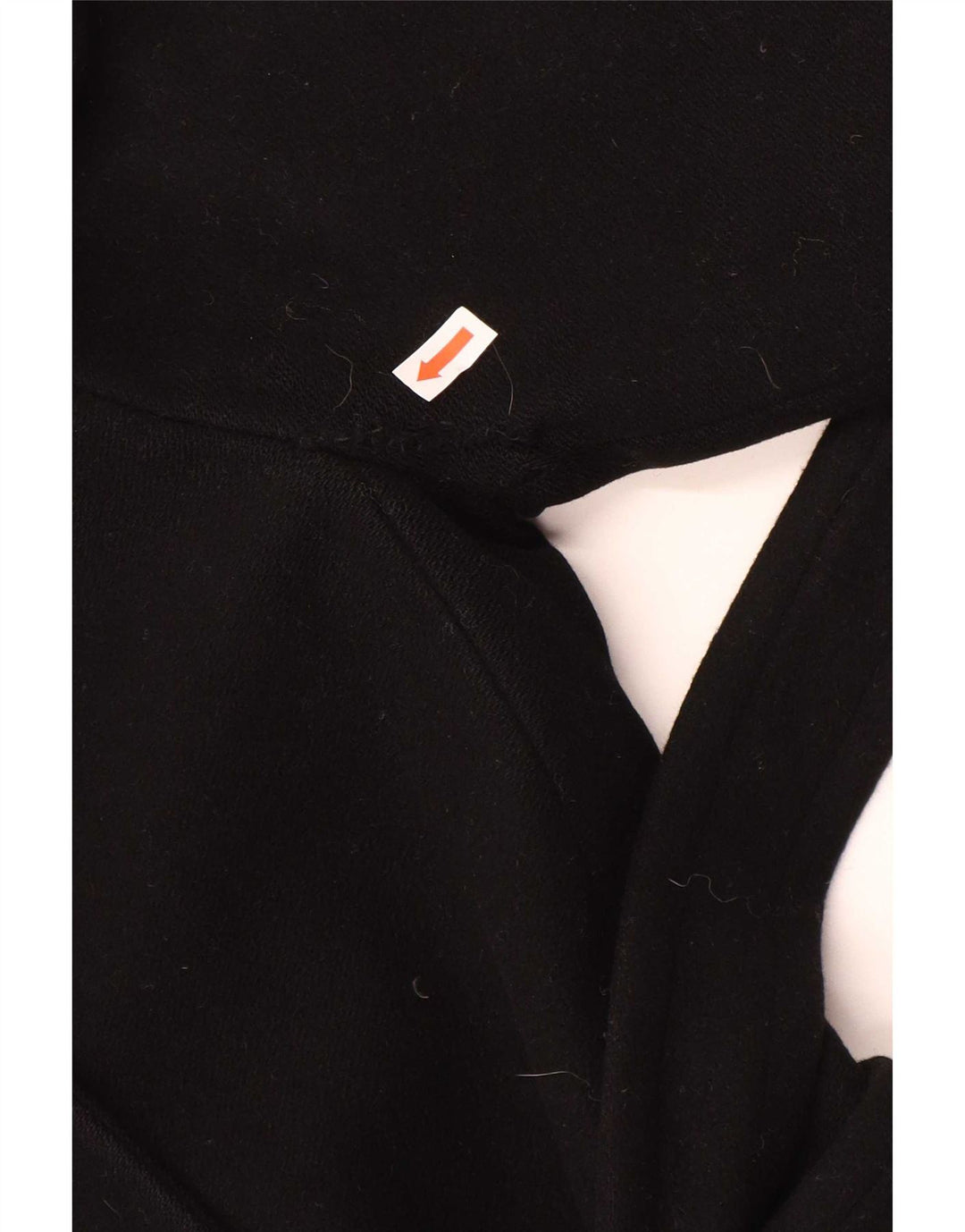 Lineaemme Abrigo cruzado para mujer UK 8 Small Lana negra