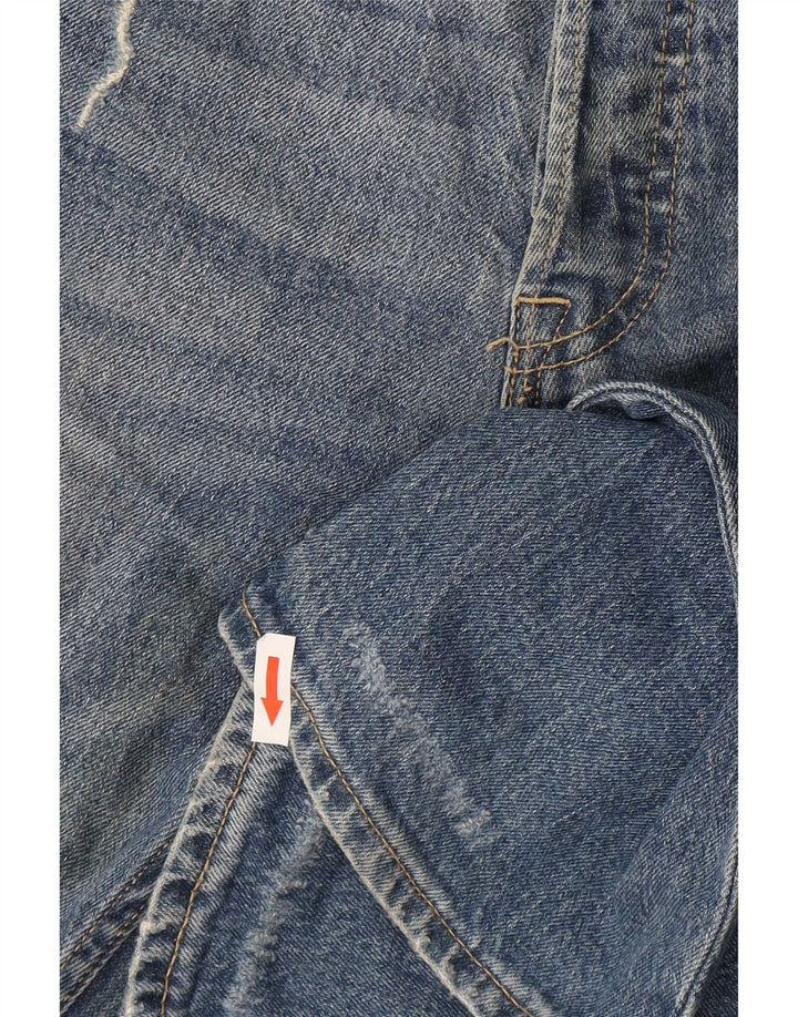 Jack & Jones Hombre Tim Distressed Slim Jeans W32 L34 Algodón Azul