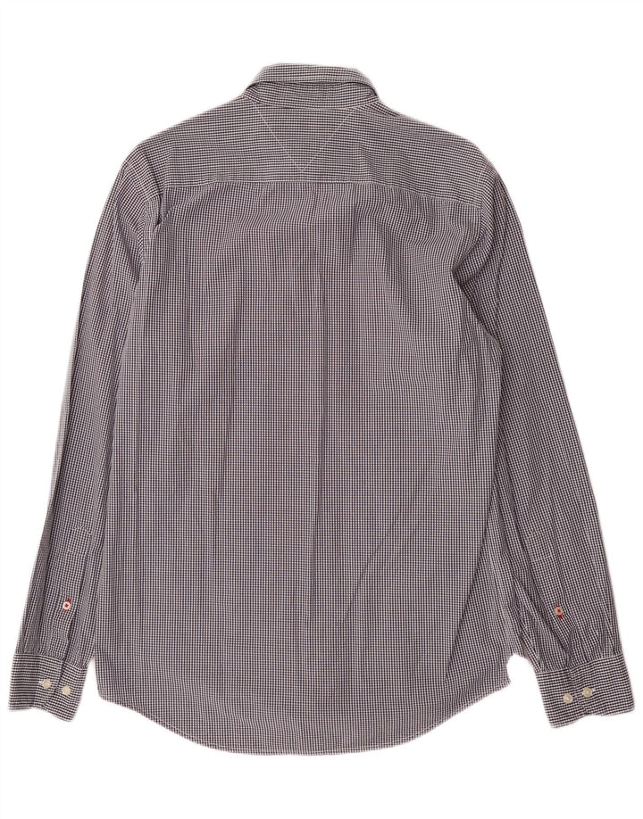 Camisa Tommy Hilfiger Hombre Regular Fit Camisa Medium Black Gingham