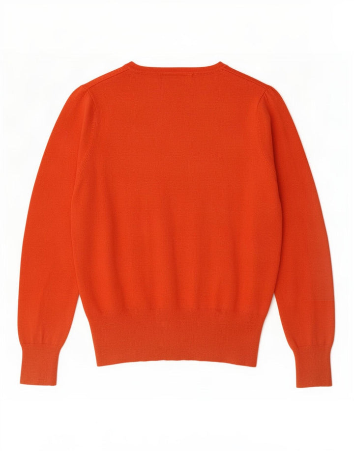 Marks & Spencer Suéter tipo cárdigan para mujer UK 44 Viscosa naranja mediana