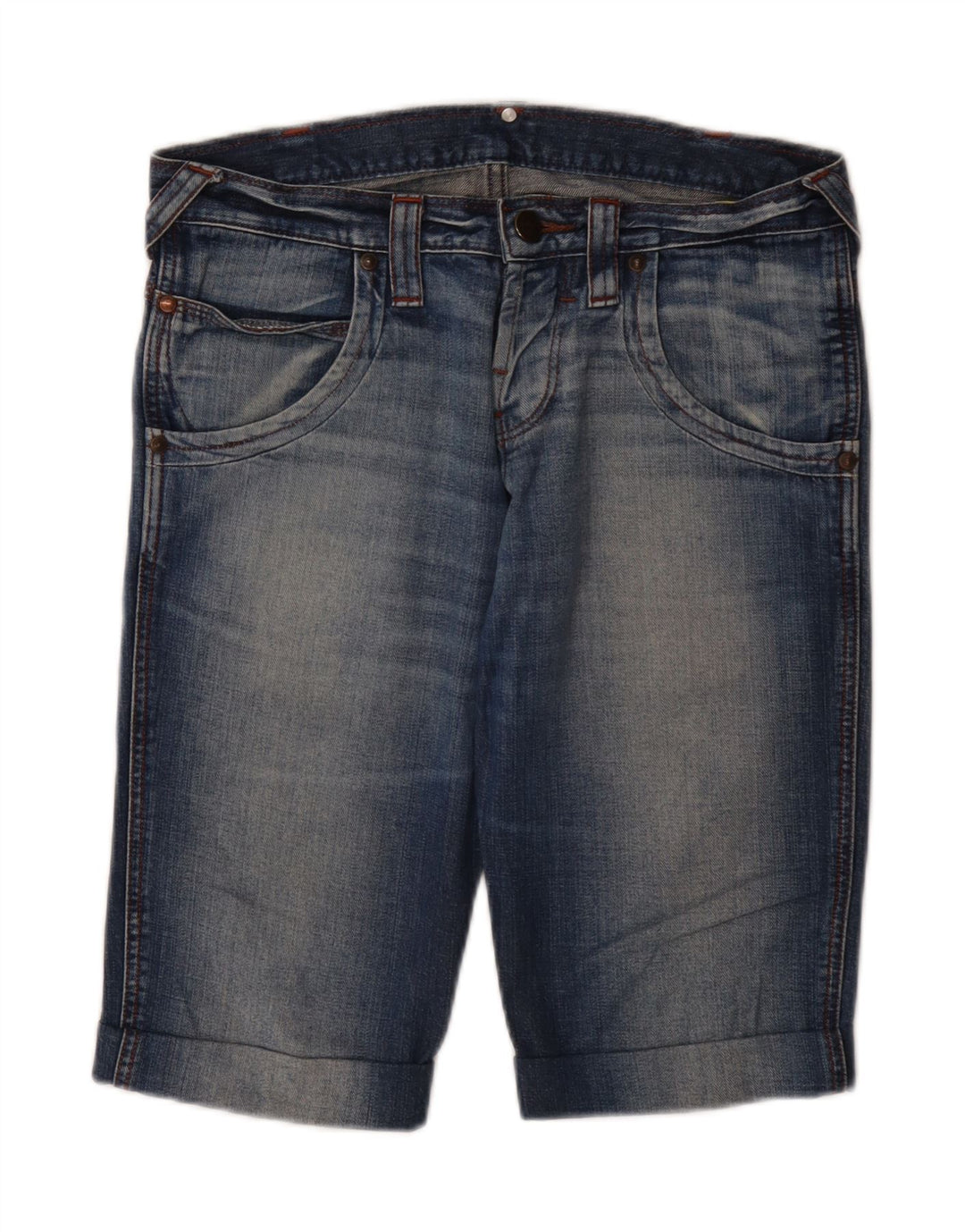 WRANGLER Mens Sharkey Denim Shorts W30 Medium  Blue Cotton Vintage Wrangler and Second-Hand Wrangler from Messina Hembry 