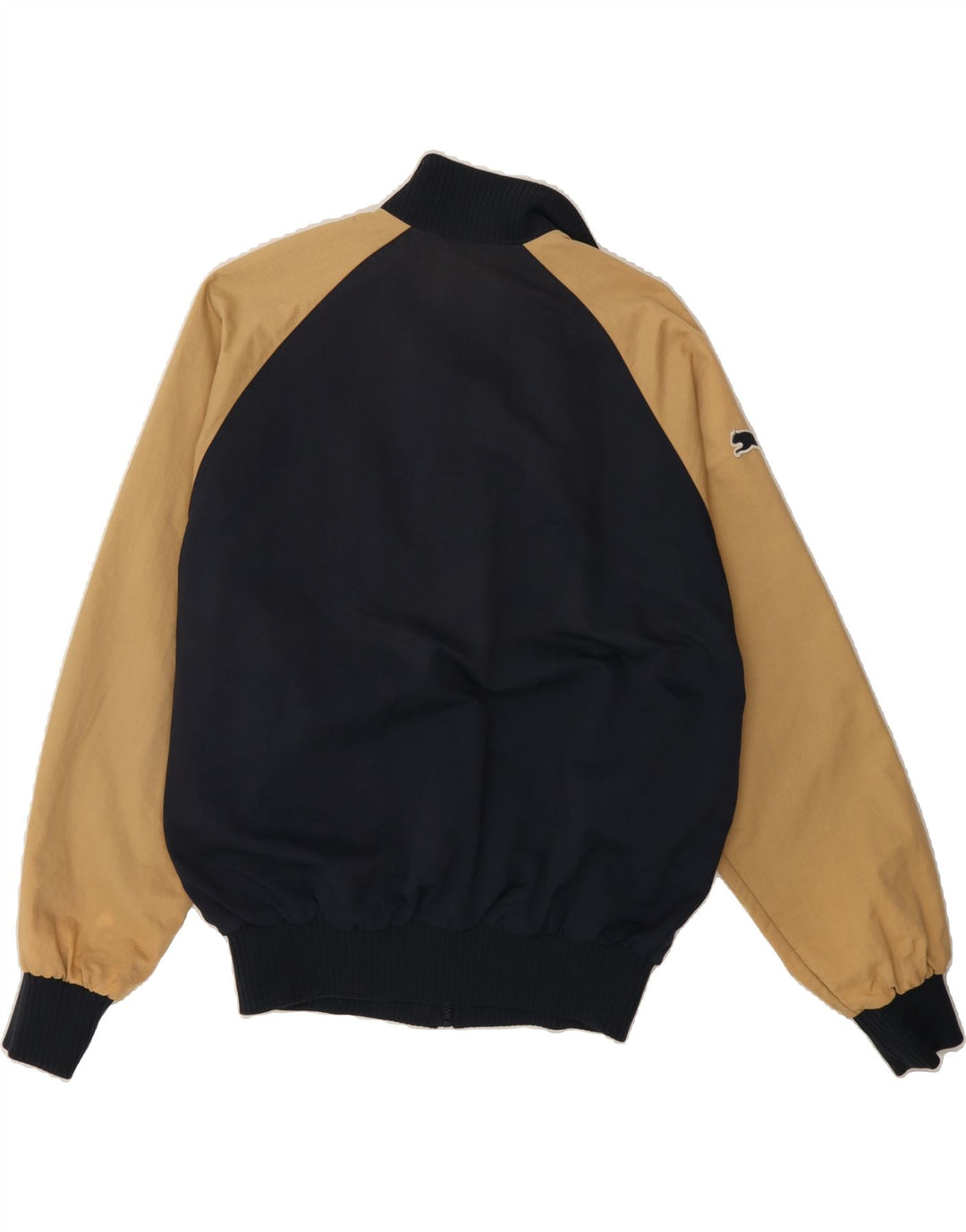PUMA Chaqueta de chándal para hombre con bloques de color azul marino mediano