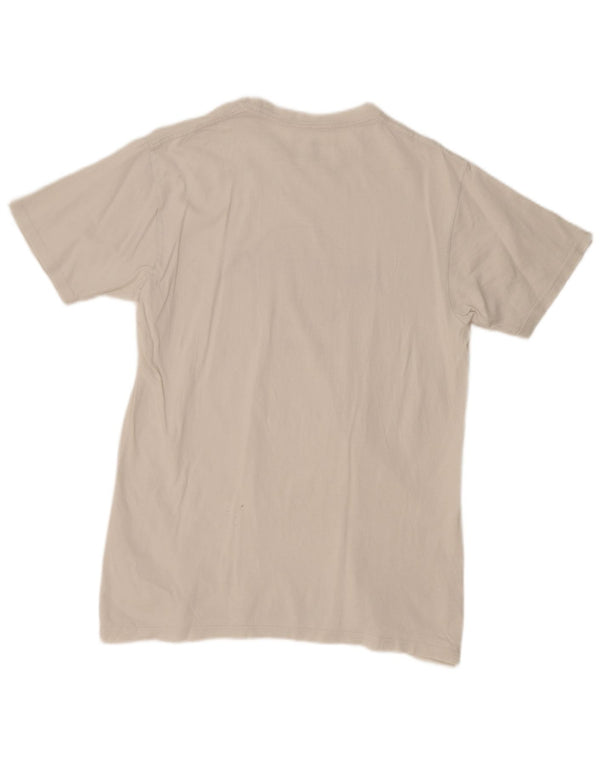 Hard Rock Cafe Mens Munich Graphic Camiseta Top Medio Algodón Blanco