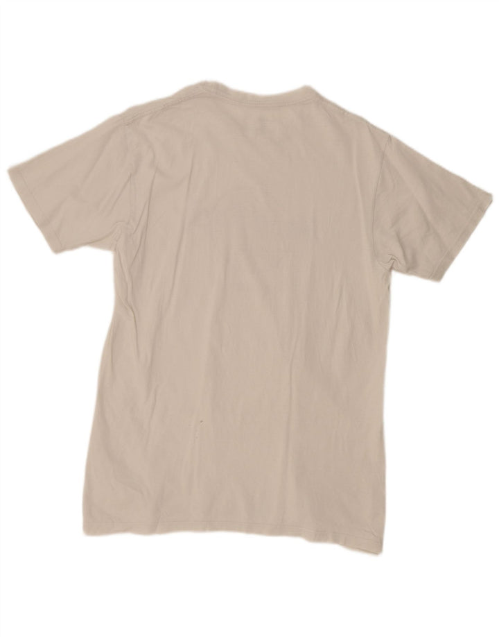 Hard Rock Cafe Mens Munich Graphic Camiseta Top Medio Algodón Blanco