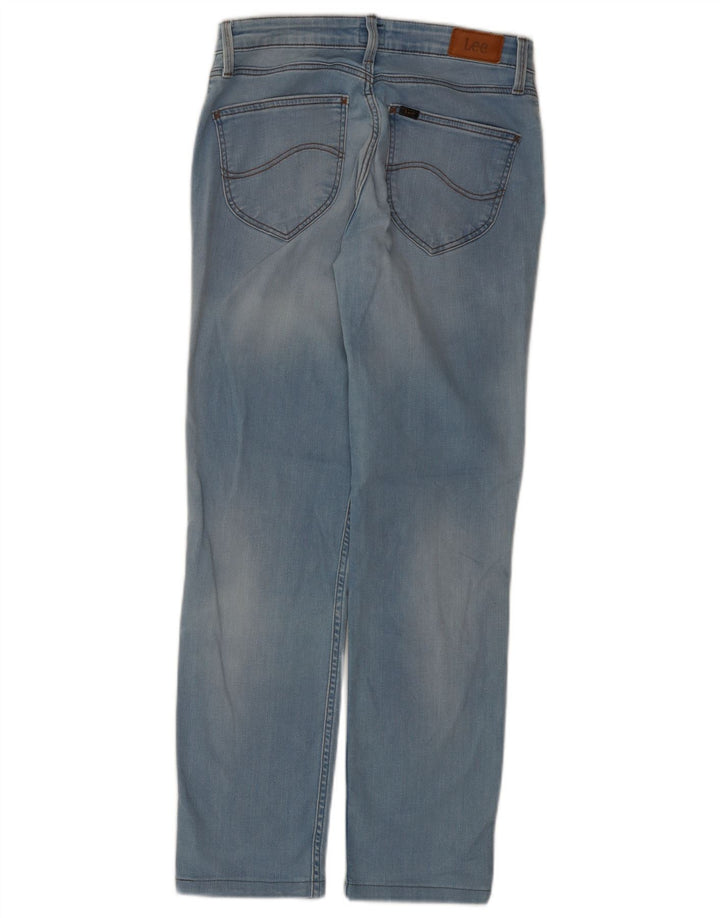 Vaqueros Lee Marion Straight para Mujer W29 L28 Algodón Azul
