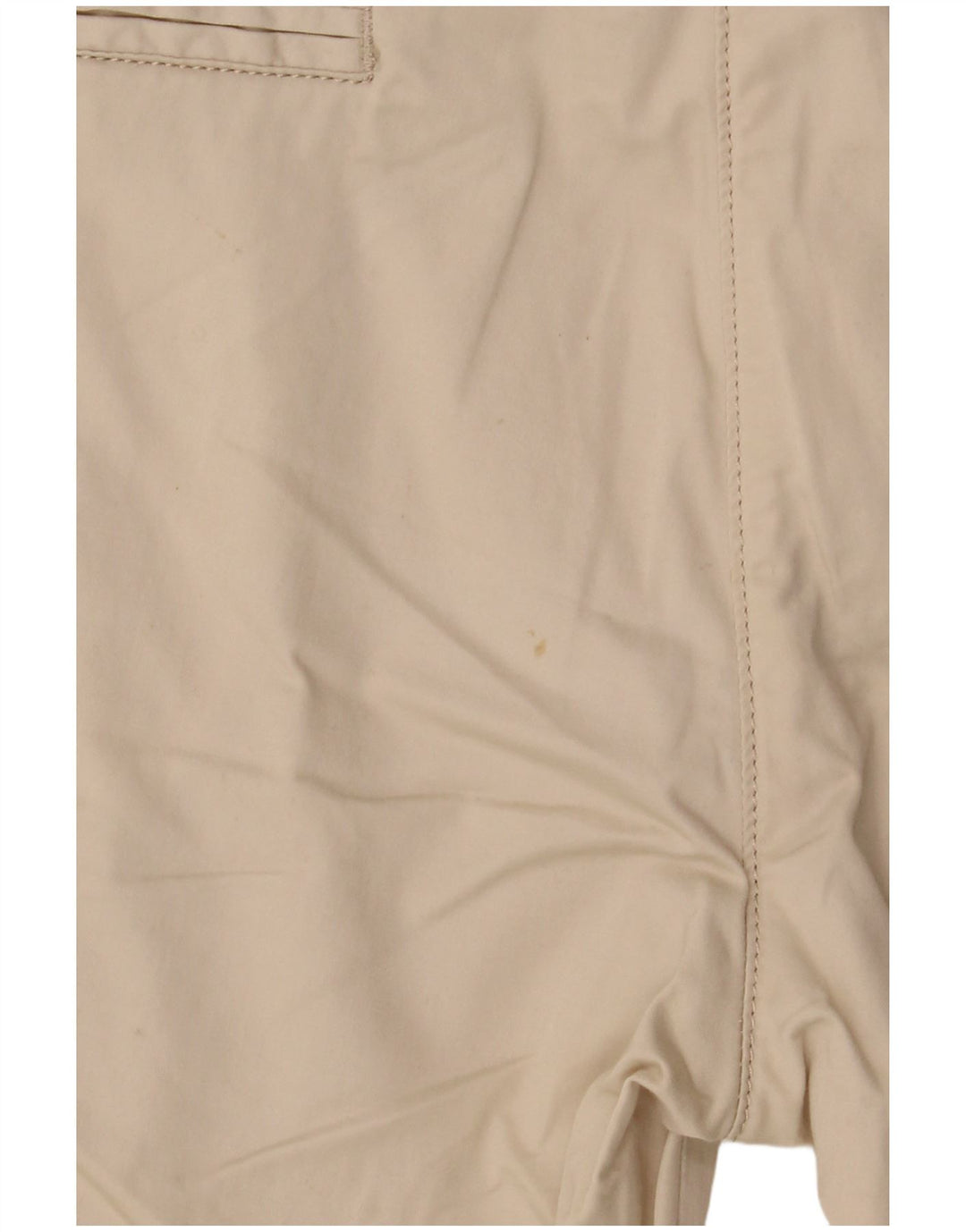 ELLESSE Pantalones cortos chinos para mujer IT 42 Medium W30 Algodón beige