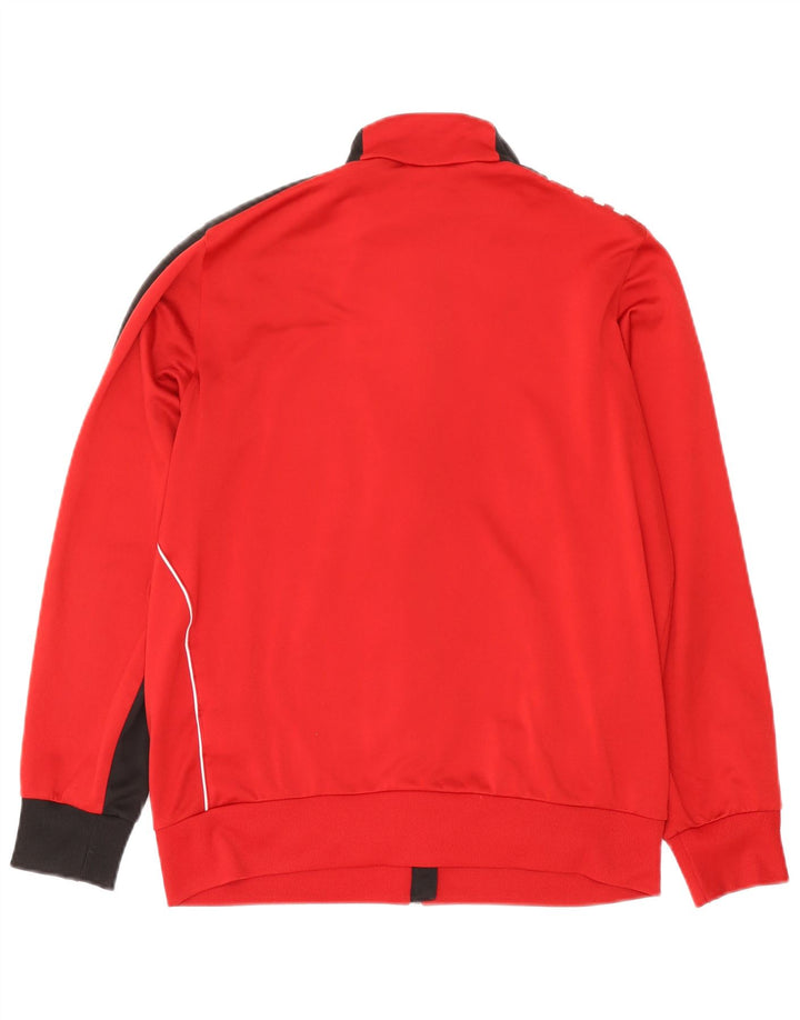 Adidas Chaqueta de chándal para niño 15-16 años Rojo Colorblock Poliéster