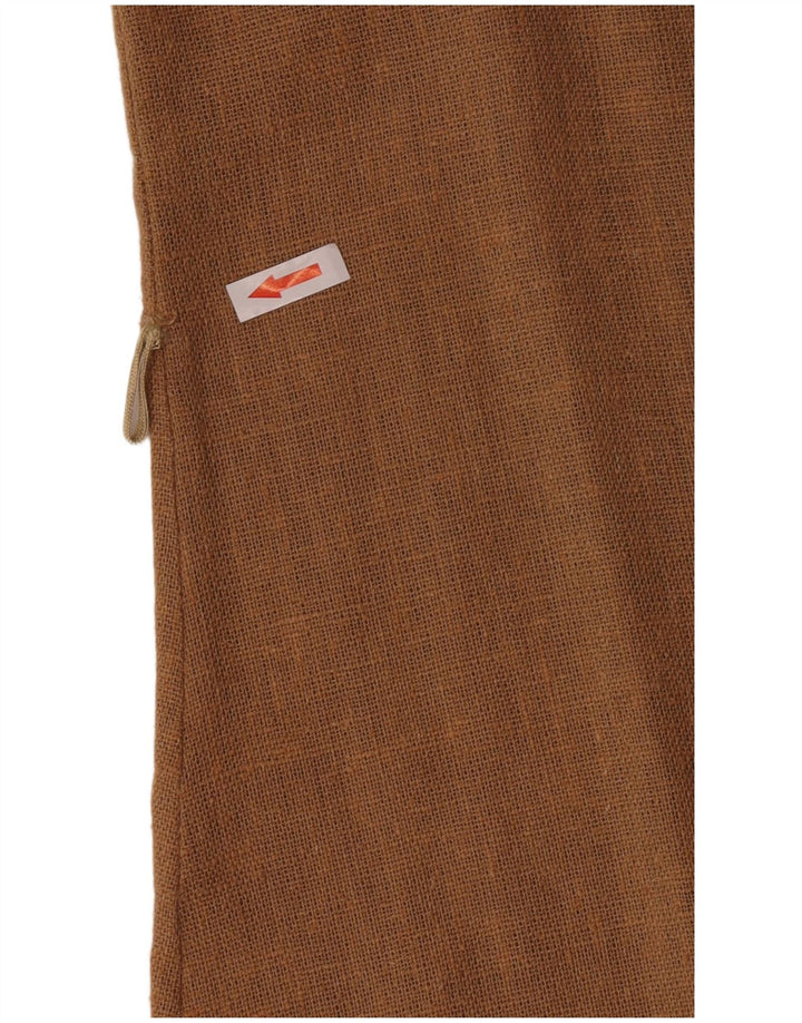 Vintage mujer vestido slip EU 38 Poliéster beige medio