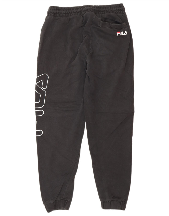 FILA Pantalones de chándal gráficos para mujer Joggers UK 6 XS Negro