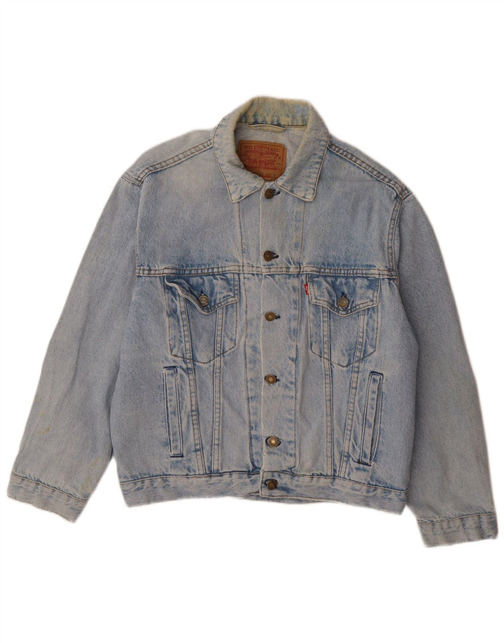 Levi's Chaqueta vaquera para hombre UK 36 Algodón azul pequeño