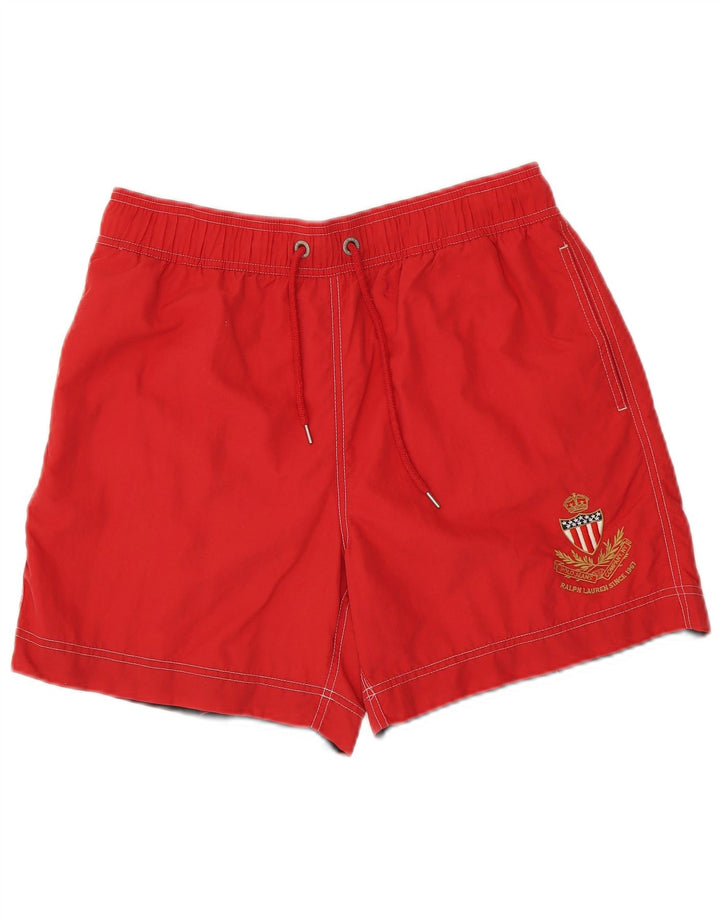 POLO RALPH LAUREN Bañador gráfico para hombre Poliéster rojo medio