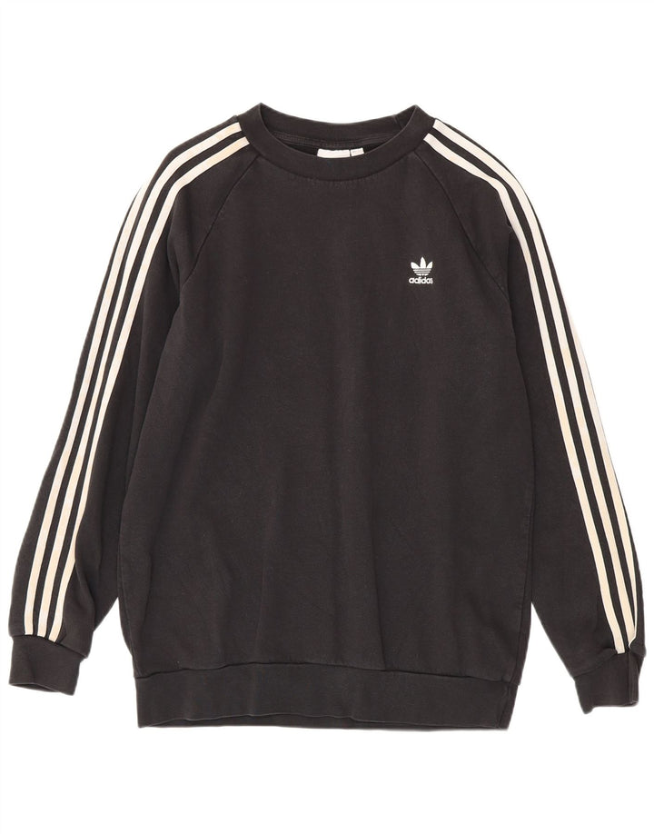 Adidas Hombre Sudadera Jumper Medium Negro Algodón