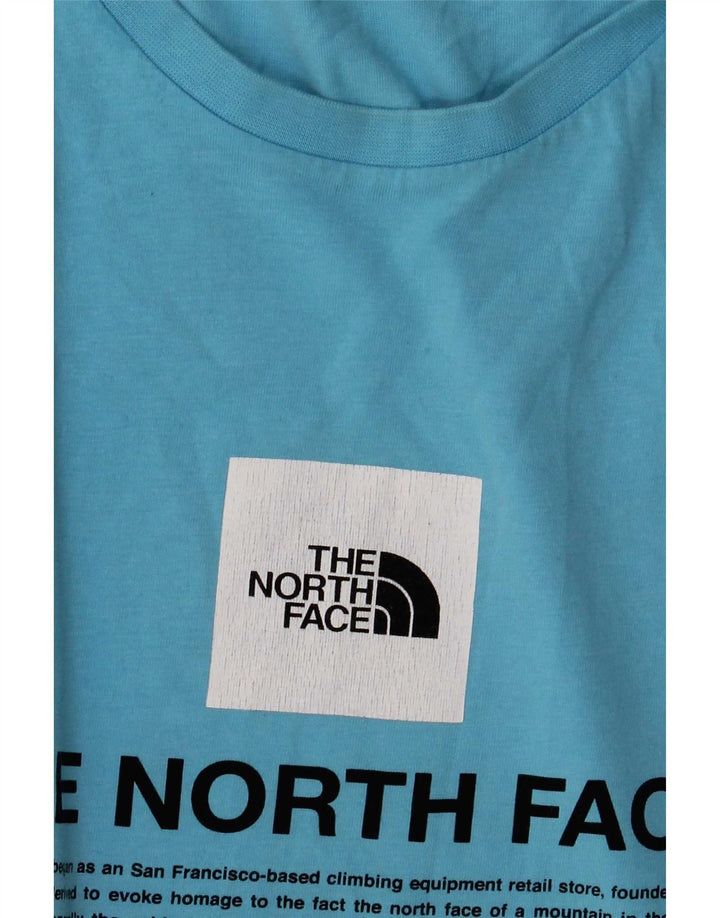 Camiseta The North Face Hombre Graphic Top Azul Medio