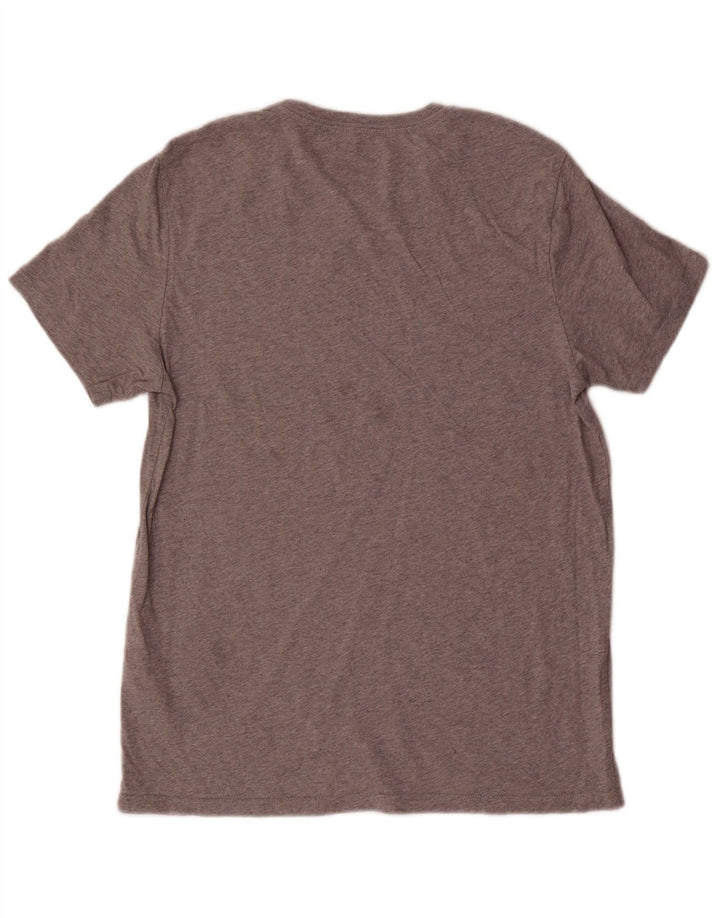 Levi's Camiseta gráfica para hombre Top grande de algodón gris