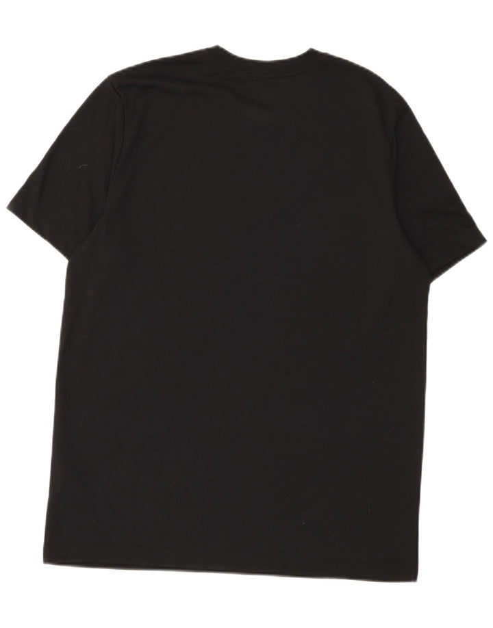 Nike Camiseta Dri Fit Graphic para Hombre Top Mediano Negro Poliéster