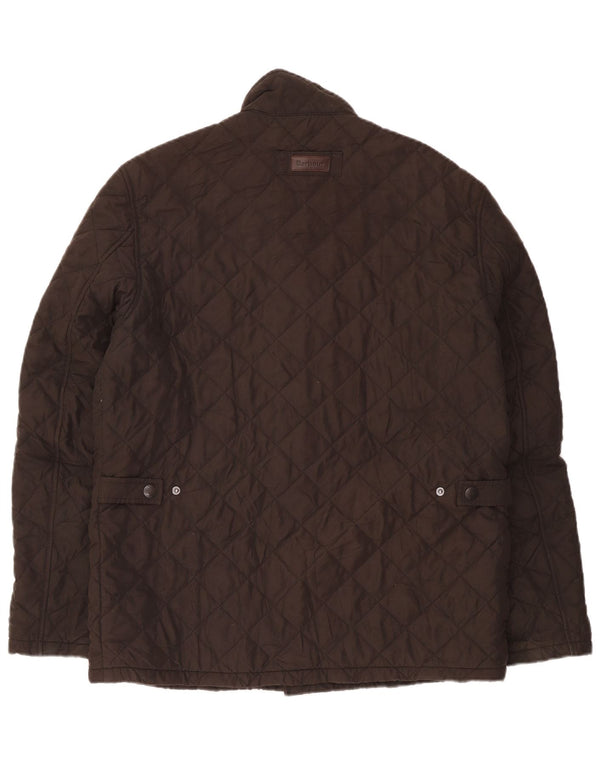 Barbour Chaqueta acolchada para hombre Reino Unido 40 Grande Marrón