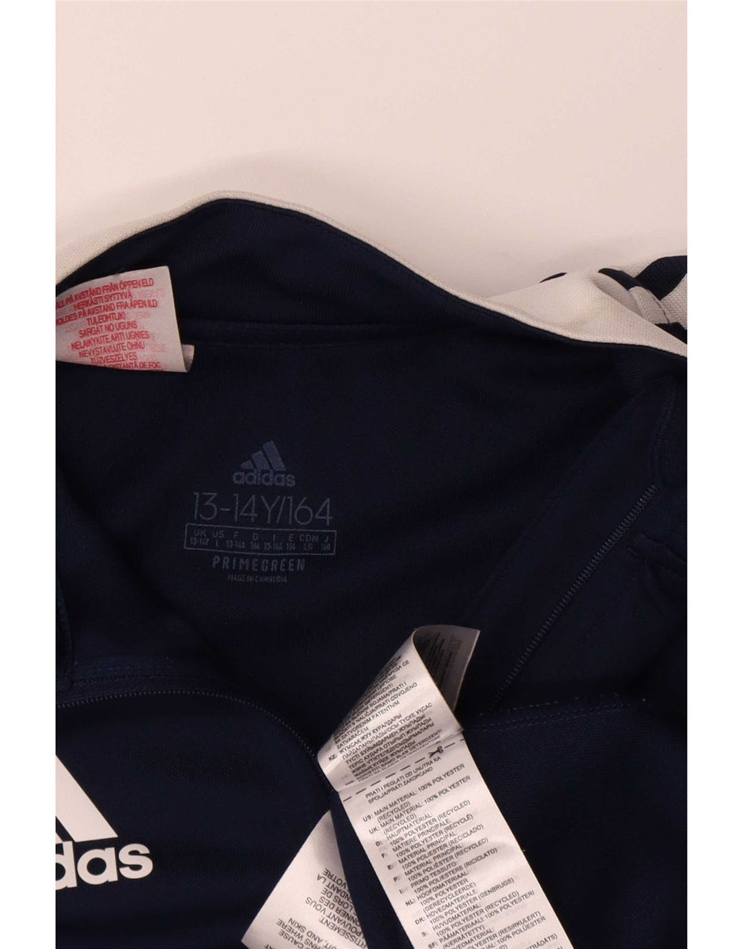 Adidas Chicos Aeroready Pullover Chándal Top 13-14 Años Azul Marino