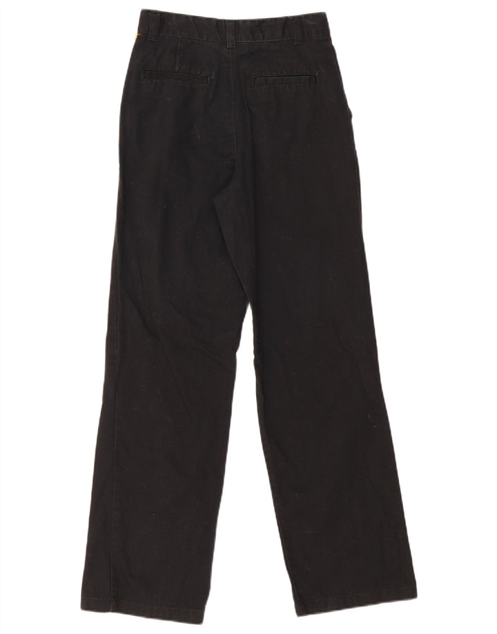 IZOD Pantalones chinos rectos para niños 13-14 años W26 L28 Algodón negro