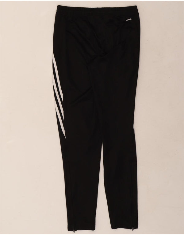Adidas Mens Climalite Chándal Pantalones Pequeños Negro Poliéster