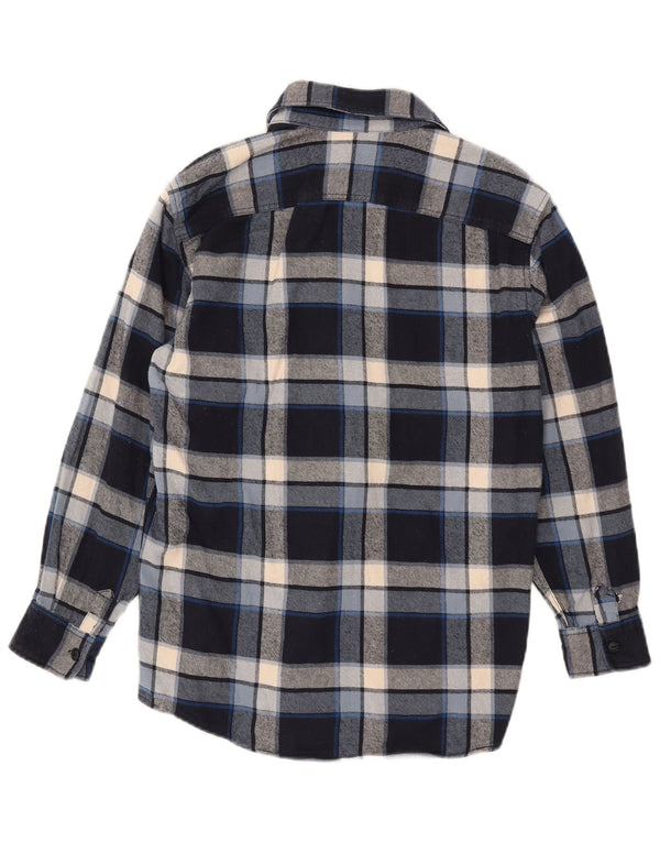 Camisa de franela Gap para hombre XS Algodón a cuadros azul