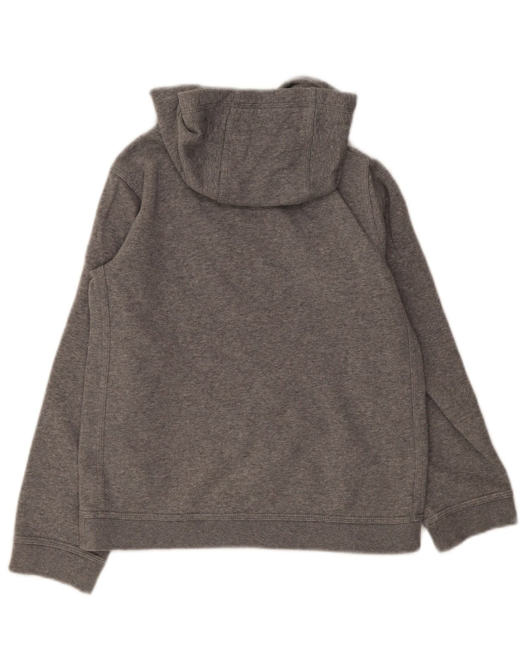 Nike - Sudadera con capucha para niños, 10-11 años, algodón gris medio