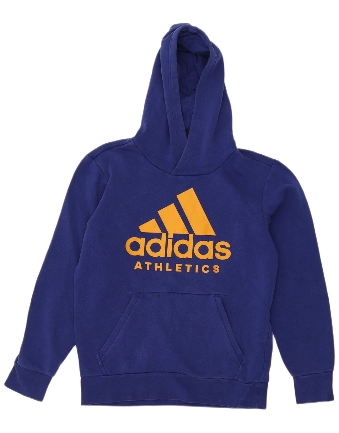 Adidas Hombre Sudadera Con Capucha Graphic Jumper Azul Medio