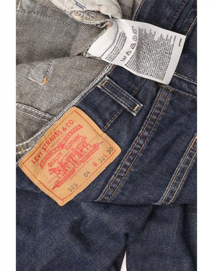 Levi's Hombre 525 Vaqueros Bootcut W32 L30 Algodón Azul
