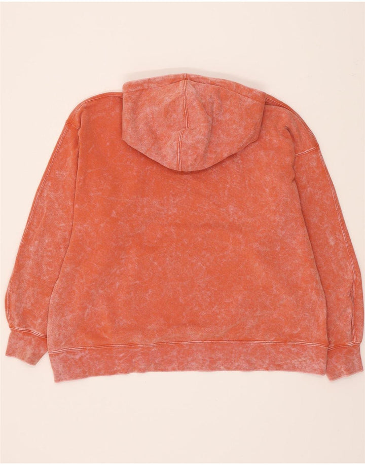 Jordan Hombre Sudadera con Capucha Extragrande Jersey Pequeño Naranja Tie Dye Algodón