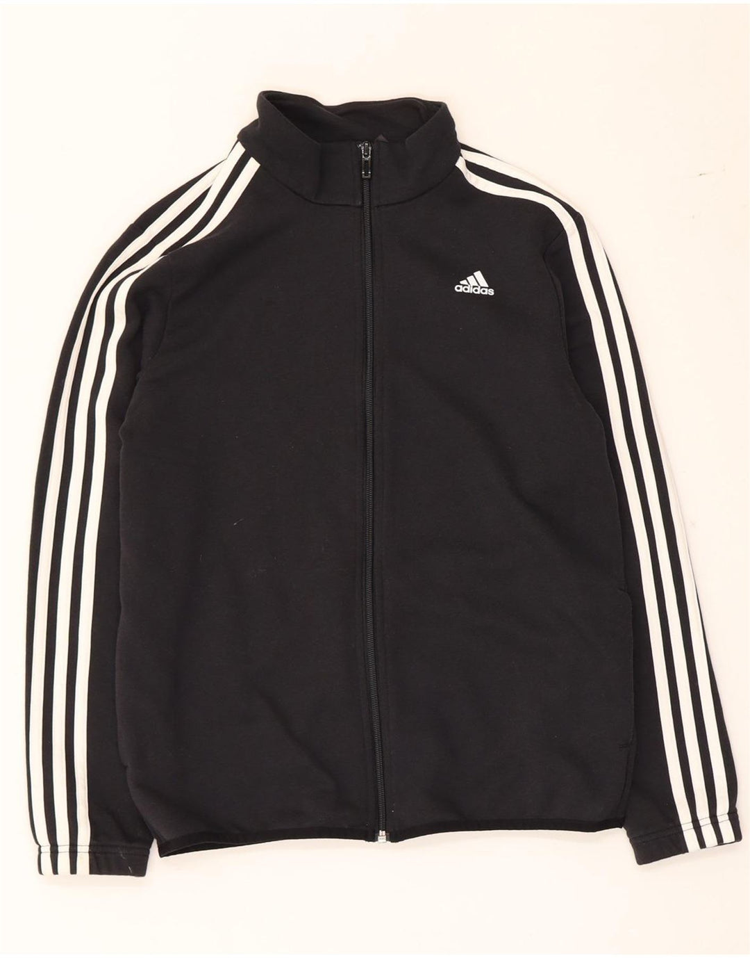 Adidas - Chándal para niño, chaqueta superior, 13-14 años, algodón negro
