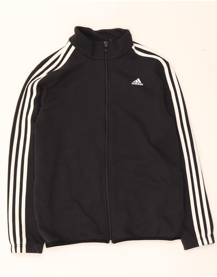 Adidas - Chándal para niño, chaqueta superior, 13-14 años, algodón negro