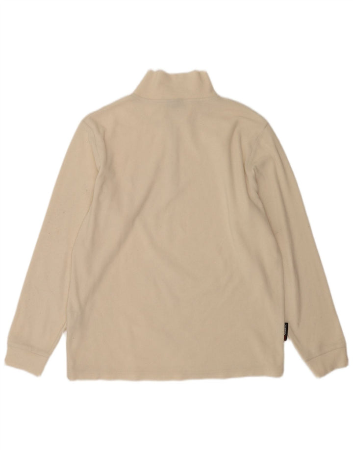 Invicta Jersey De Forro Polar Con Cremallera Para Hombre Grande Poliéster Blanco Roto