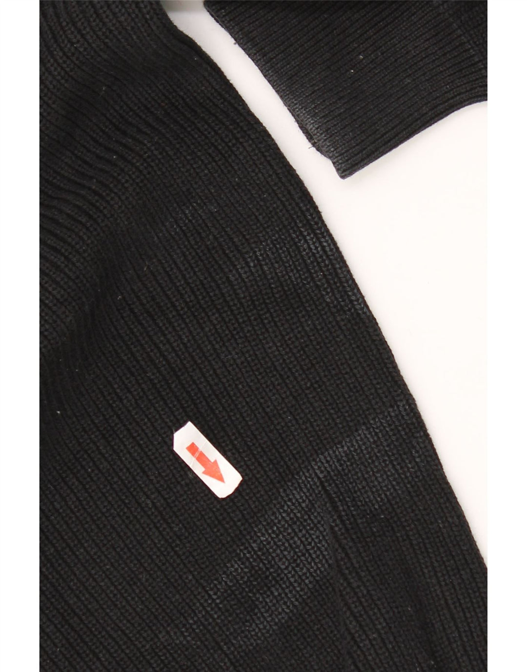 Zara Hombre Jersey Cuello Redondo Jersey Pequeño Algodón Negro