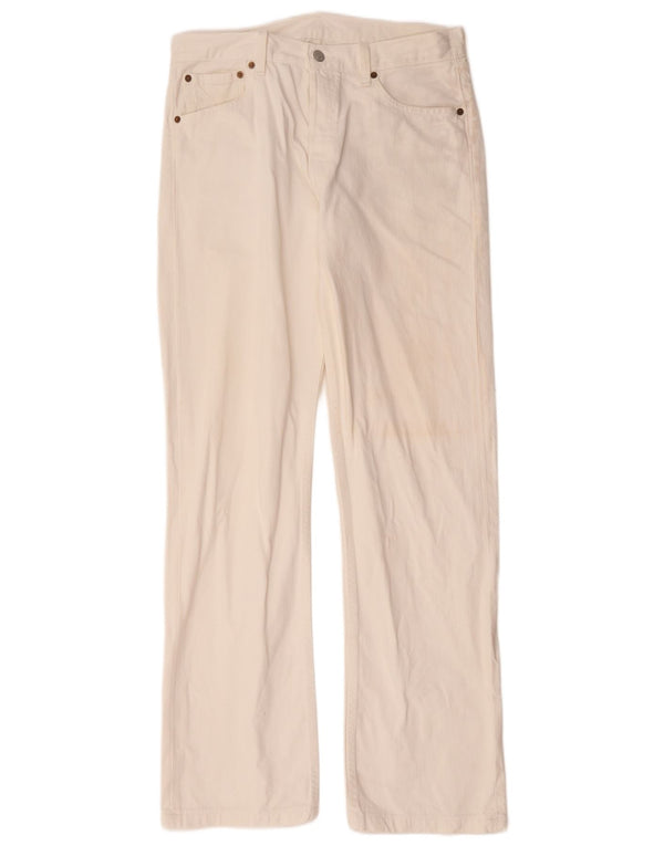 Levi's Jeans rectos 501 para hombre W34 L33 Algodón blanco