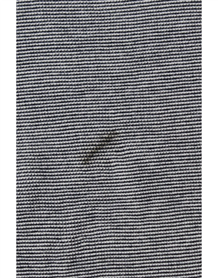 BONOBOS Camiseta para hombre de manga larga XL de algodón a rayas azules