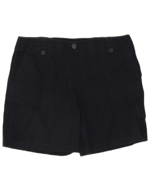 Marks & Spencer Pantalones cortos tipo cargo para mujer UK 40 Large W34 Algodón azul marino