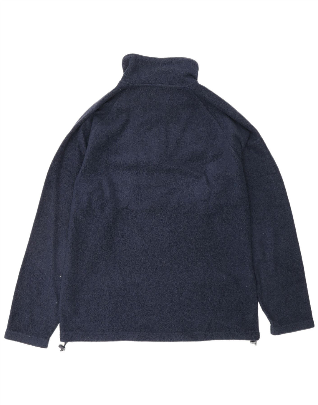 KAPPA Hombre Jersey De Forro Polar Con Cremallera Y Cuello Medio Azul Marino