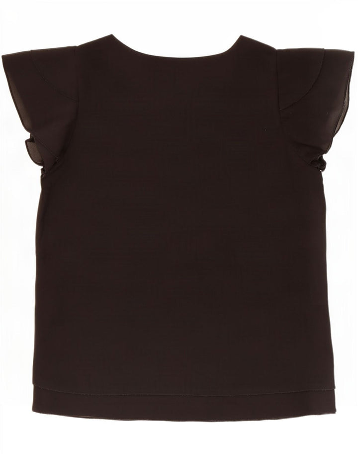 Brugi Blusa para Mujer Top UK 40 XL Negro