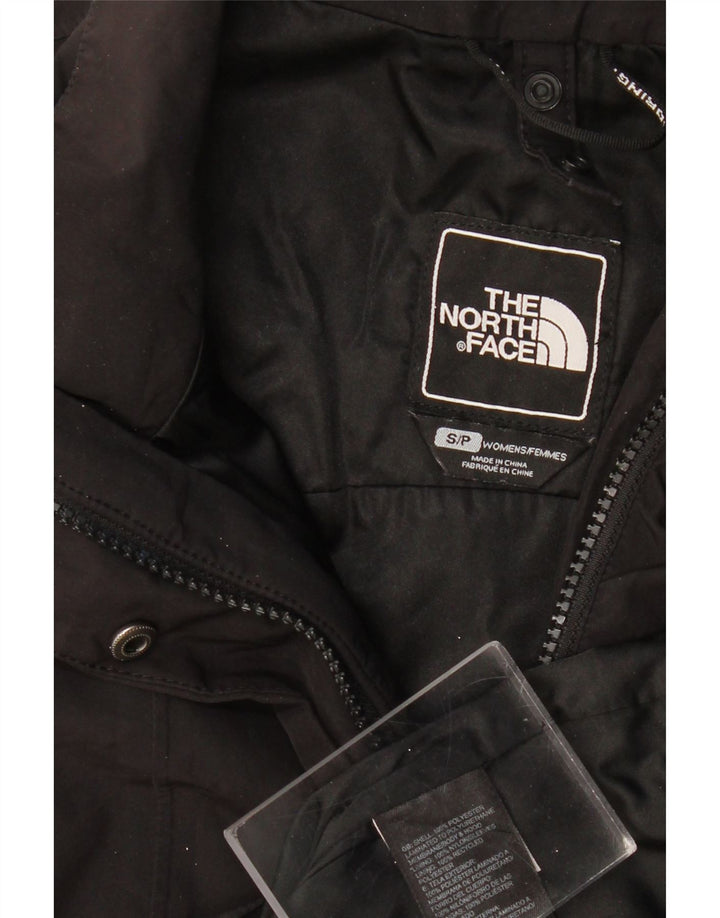 THE NORTH FACE Abrigo cortavientos para mujer UK 10 Small Poliéster negro