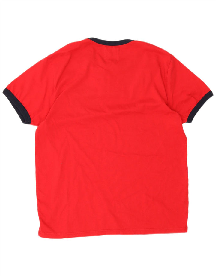 Fila Camiseta Hombre Top XL Algodón Rojo