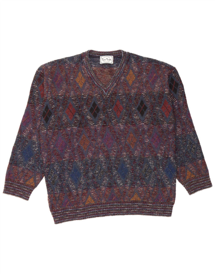 Tino Tinti Jersey con Cuello en V para Hombre IT 52 Large Multicolor
