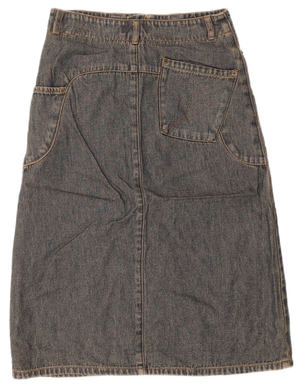 Topshop Falda vaquera para mujer UK 8 Small W26 Azul