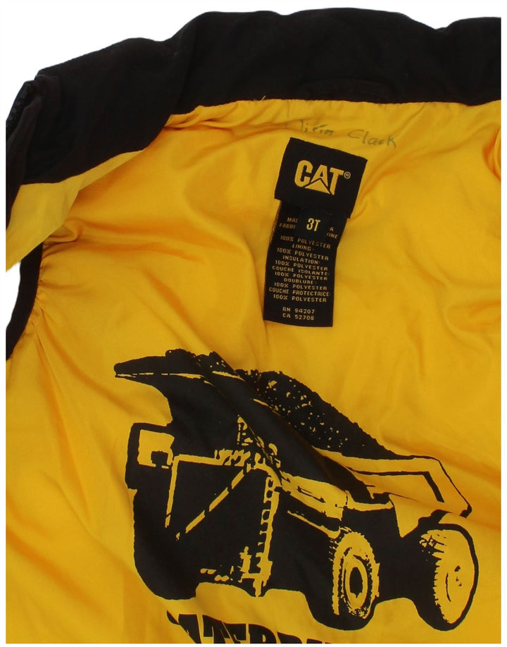 Chaleco acolchado para niño CAT 2-3 años Poliéster negro