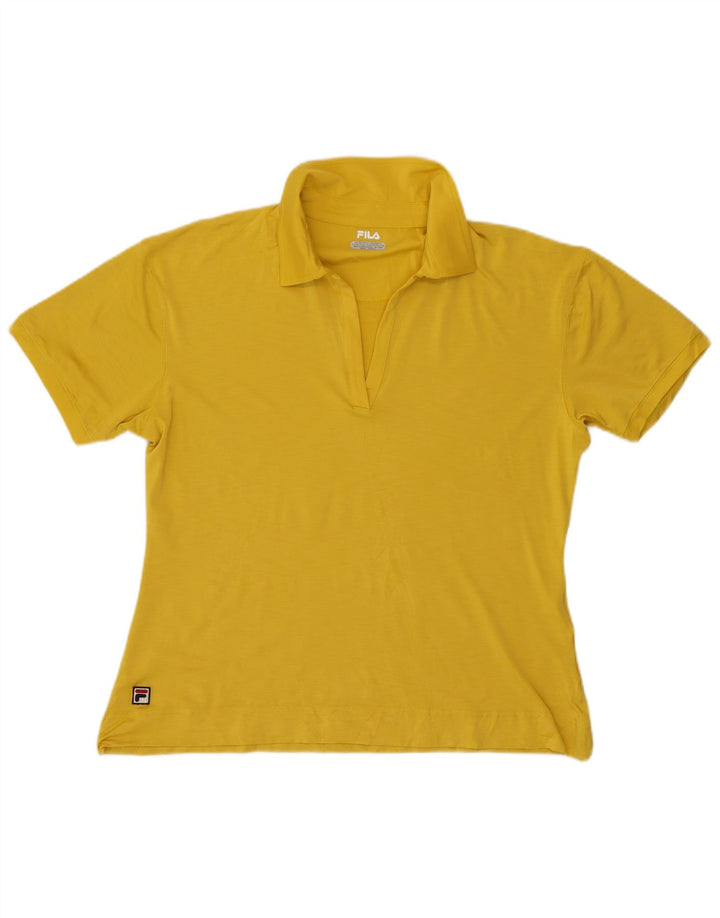 Fila Polo Mujer ES 40 XL Poliéster Amarillo