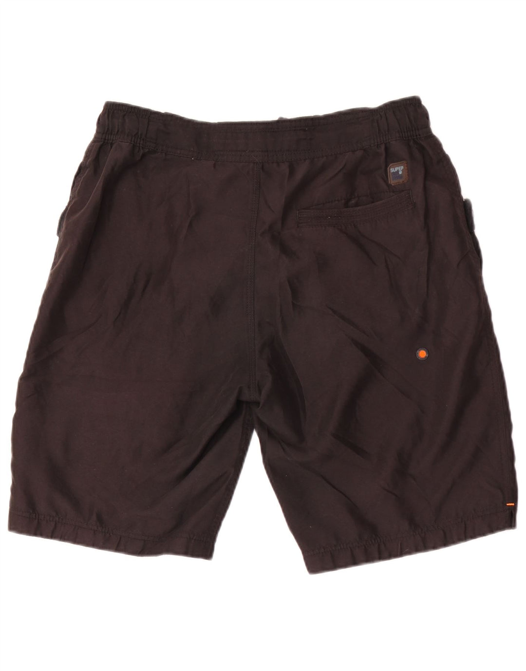 Superdry Shorts De Baño Gráficos Para Hombre Poliéster Negro Mediano