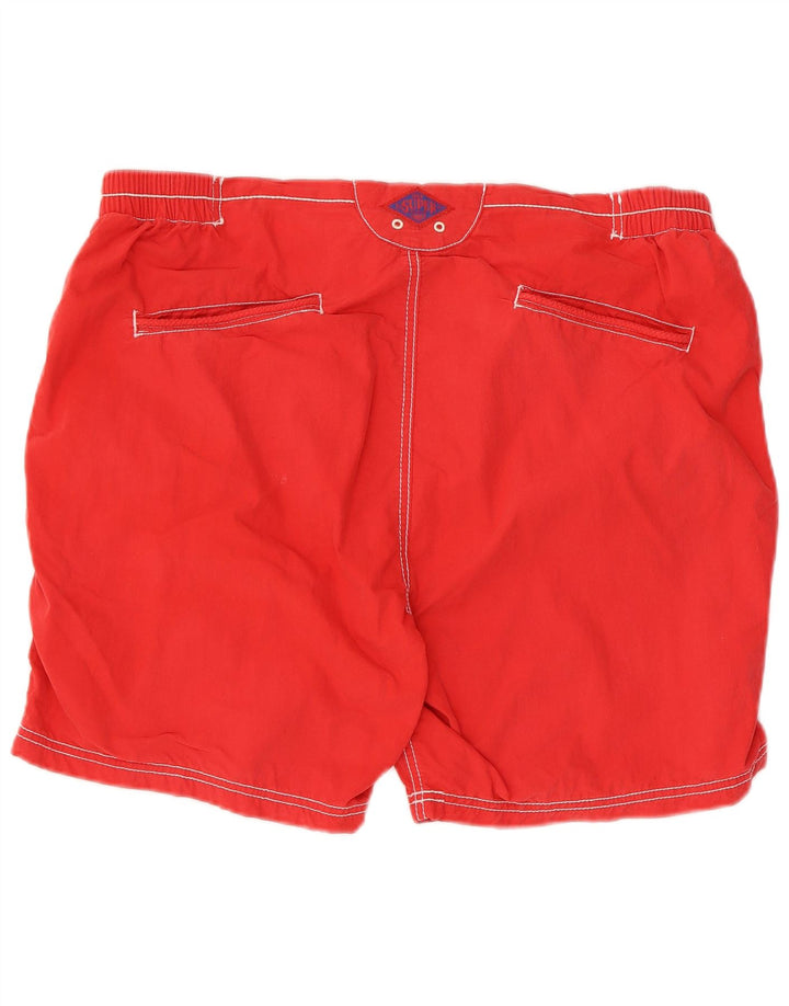 Superdry Bañador Corto Para Hombre 2XL Algodón Rojo