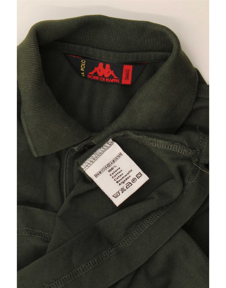 Kappa Polo Hombre Small Caqui Algodón