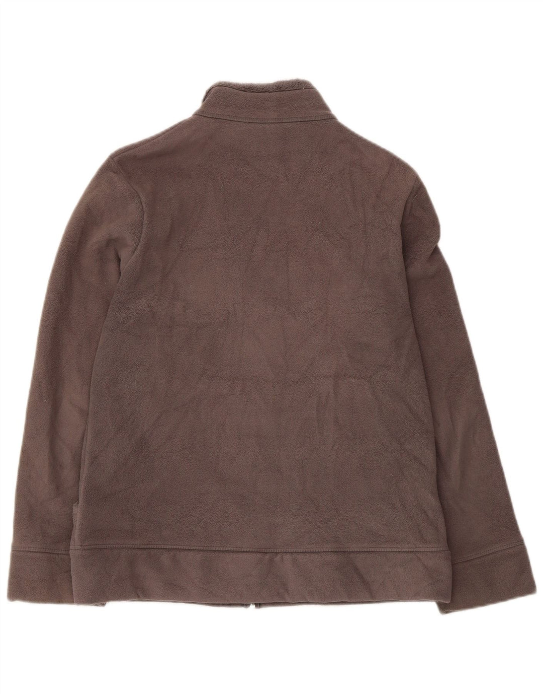 Marks & Spencer Chaqueta polar para mujer UK 12 Poliéster gris medio